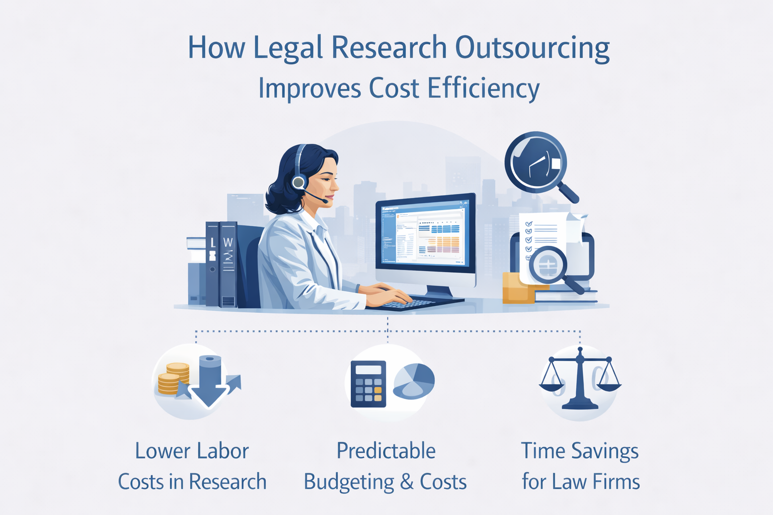 How Legal Research Outsourcing Improves Cost Efficiency